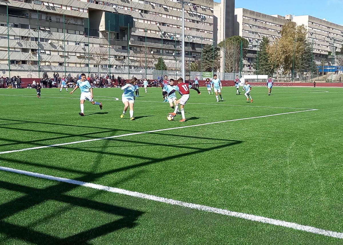 Social responsibility project in Rome - Domo Sports Grass